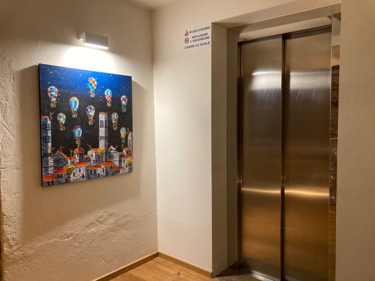 エレベーターホール客室階