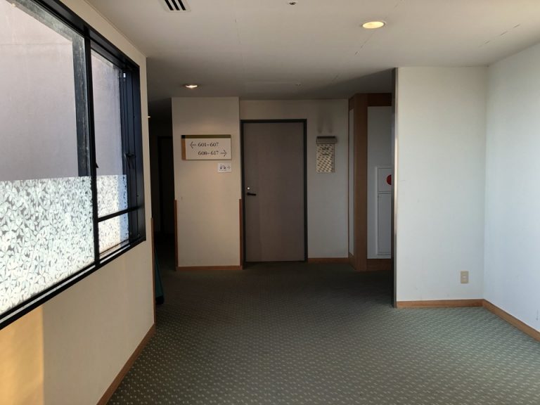 エレベーターホール客室階
