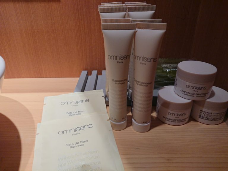アメニティ_オムニサンスのバスグッズ