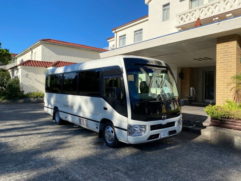 伊東駅までのホテル送迎バス(無料)