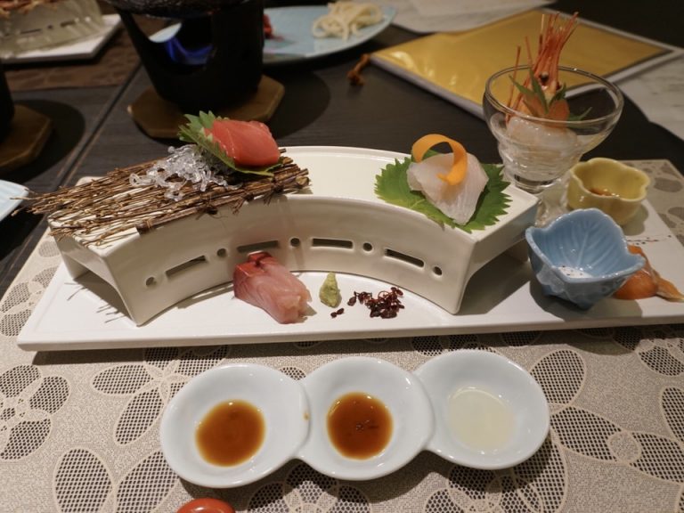 夕食・お造り
