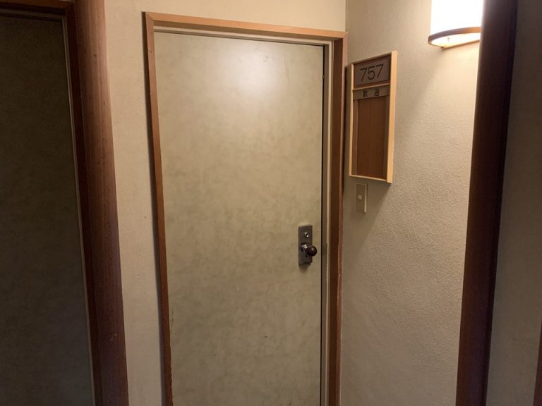客室入り口外観ドア