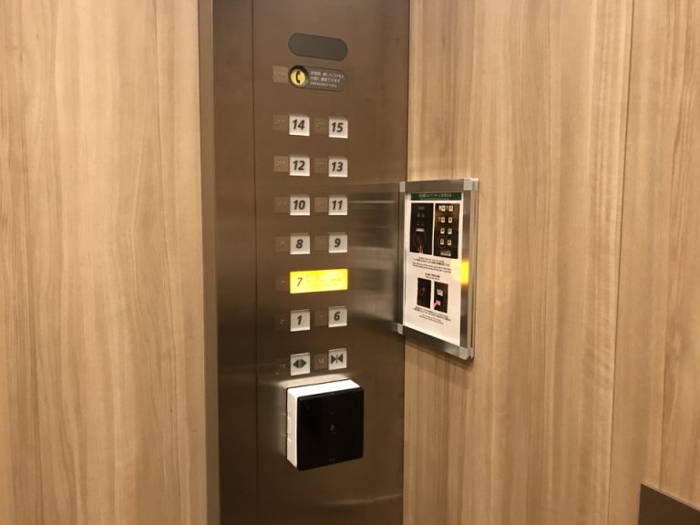 エレベーターボタン全体図