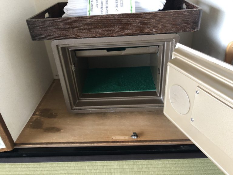 セーフティーボックス(開けた状態)