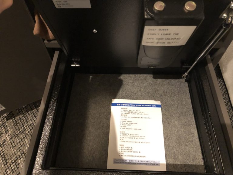 セーフティーボックスオープン