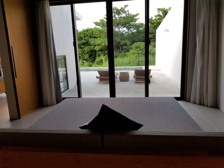 デイベッドからテラス