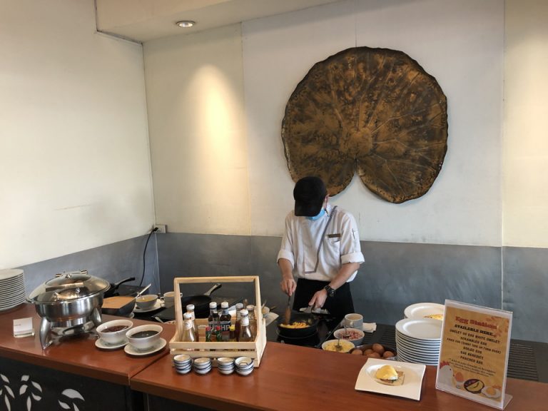 卵料理コーナー