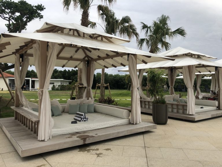 予約が必要なビーチ席