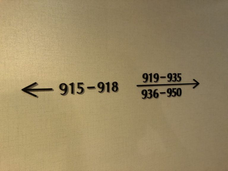 客室階エレベーターホール(3)