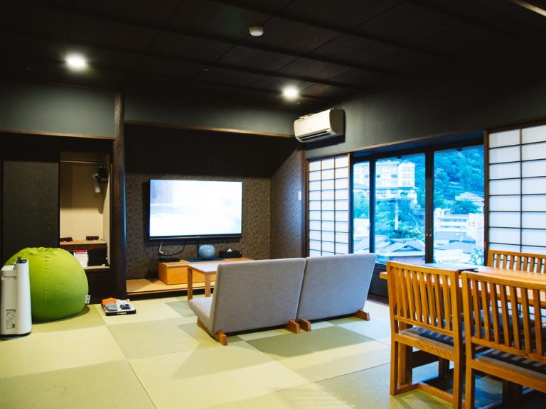 客室全体(入口方向)