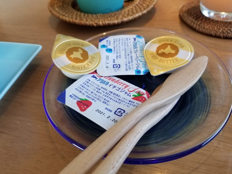 パンにつけるものをお願いしたらいただけました