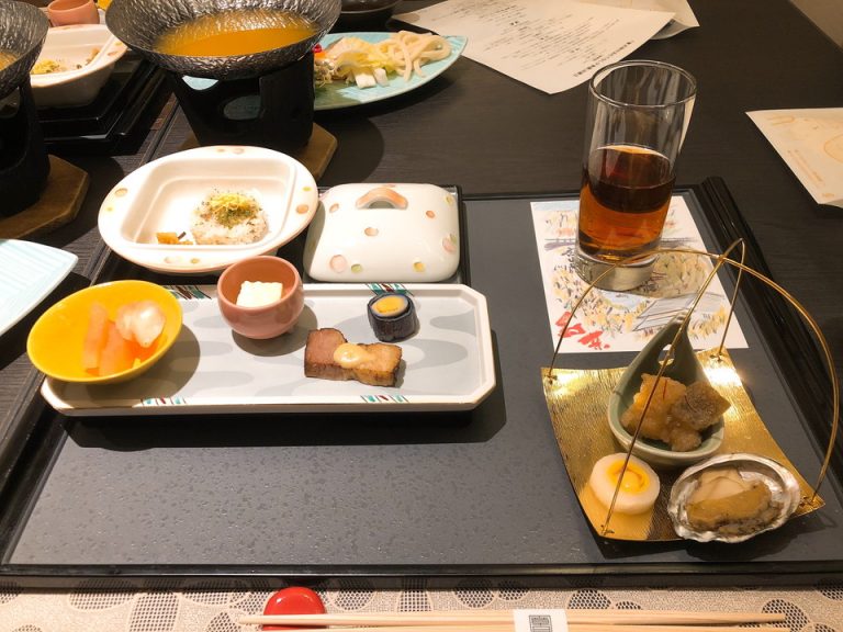 夕食・先付と前菜