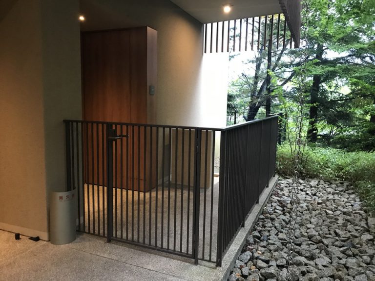 ドックラン付き客室入口