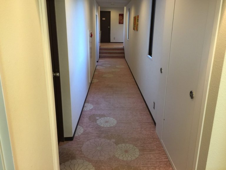 客室付近の廊下