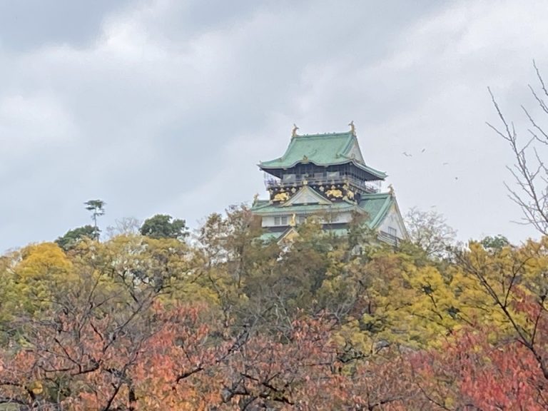 電車30分のところにある大阪城公園