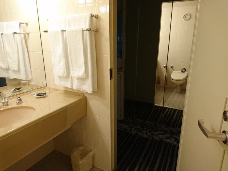 バスルーム内から入口