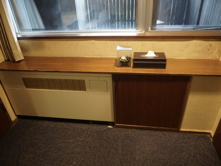 冬は暖房がついています