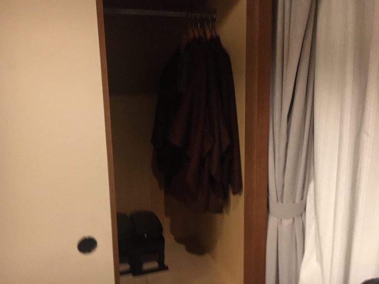 クローゼット開けた状態
