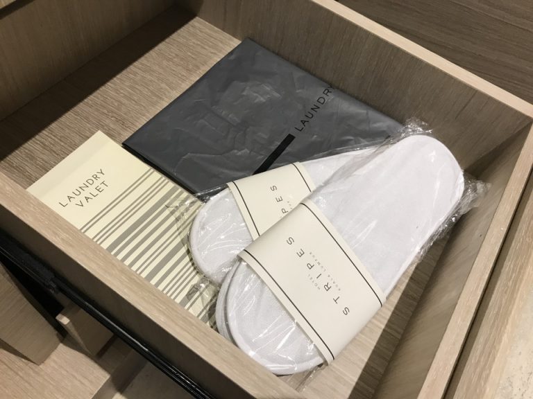 クローゼット外観(開けた状態) スリッパは薄めでした。