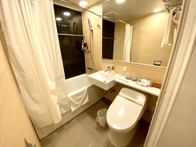 バスルーム入口からの全景