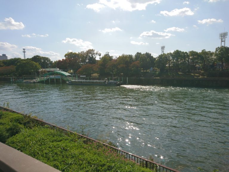 大阪水上バスアクアライナーの大阪城港