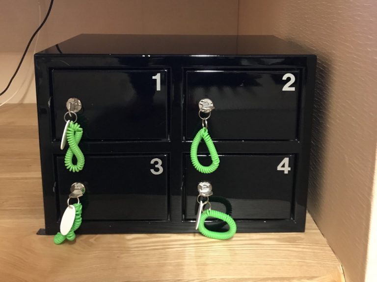 セーフティーボックス 閉じた状態