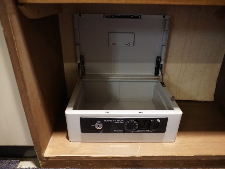 セキュリティボックス開けた状態