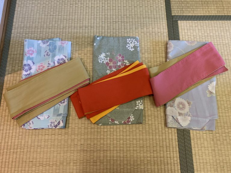 有料のレンタル浴衣(今回は特典で無料でした)