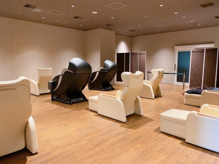 リラクゼーションルーム内