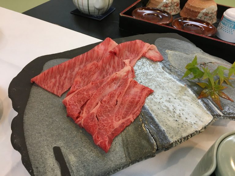 料理(近江牛)