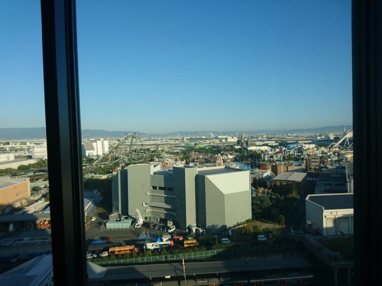 エレベーターからの景色(パーク側)
