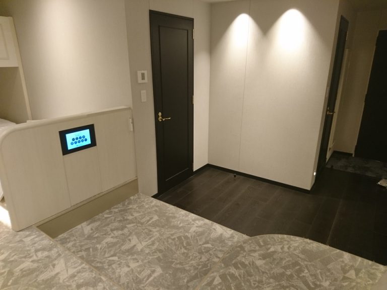 客室からバスルーム