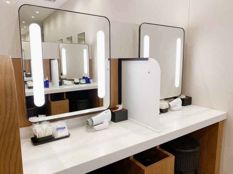 スパのパウダールーム