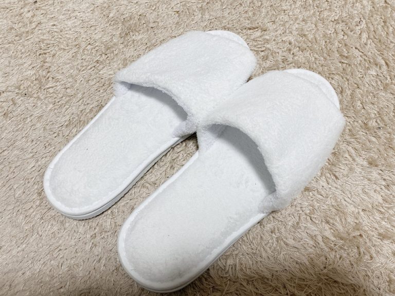 スリッパ(この種類は最上階宿泊者特典)