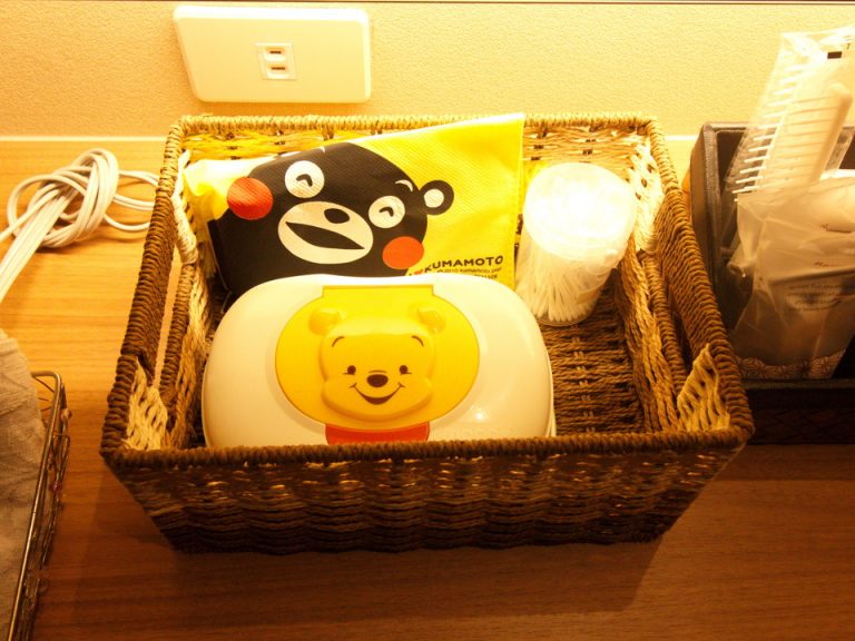 子供用のアメニティがかわいい