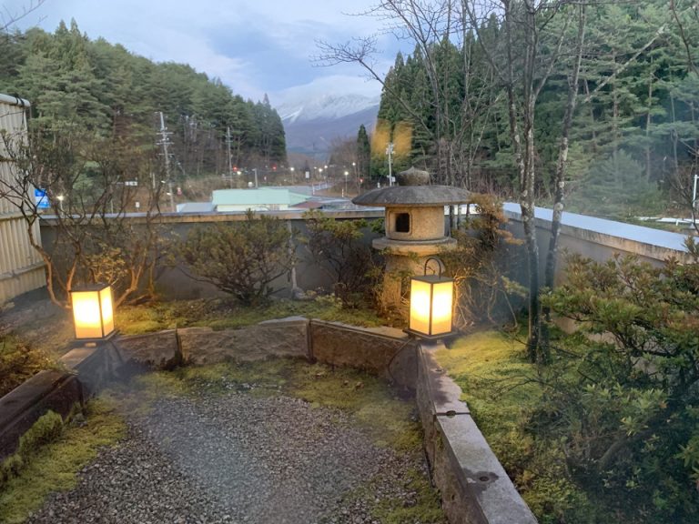 部屋からの眺望