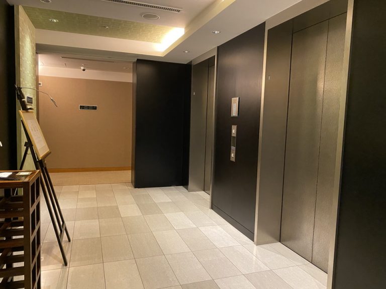 エレベーターホール客室階