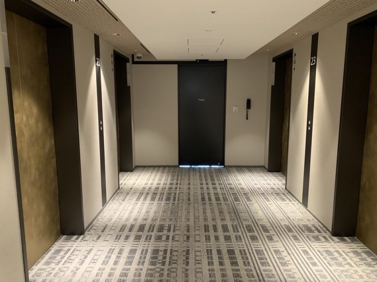 エレベーターホール客室階