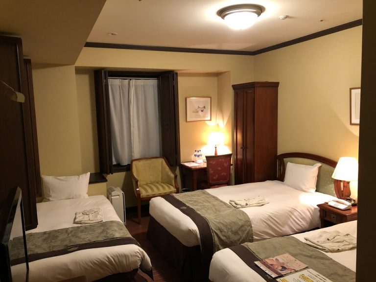 入口からはいり客室全体