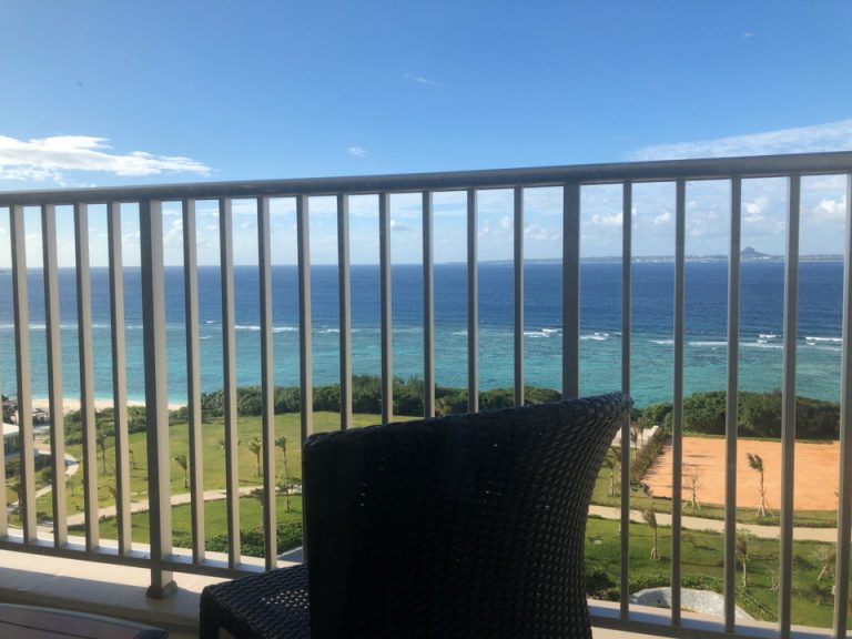 バルコニーからの眺め