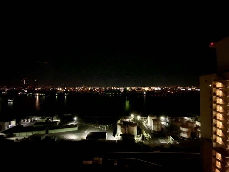 湯上がり処からの眺望