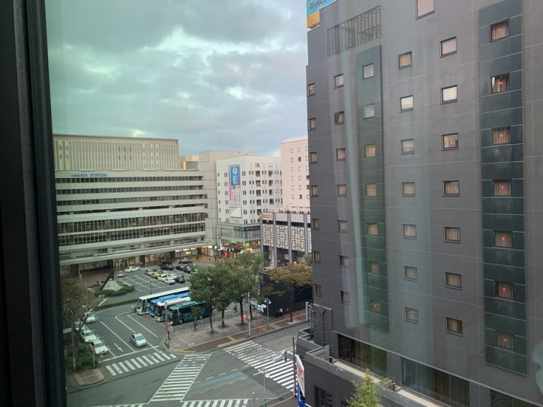 部屋からの景色