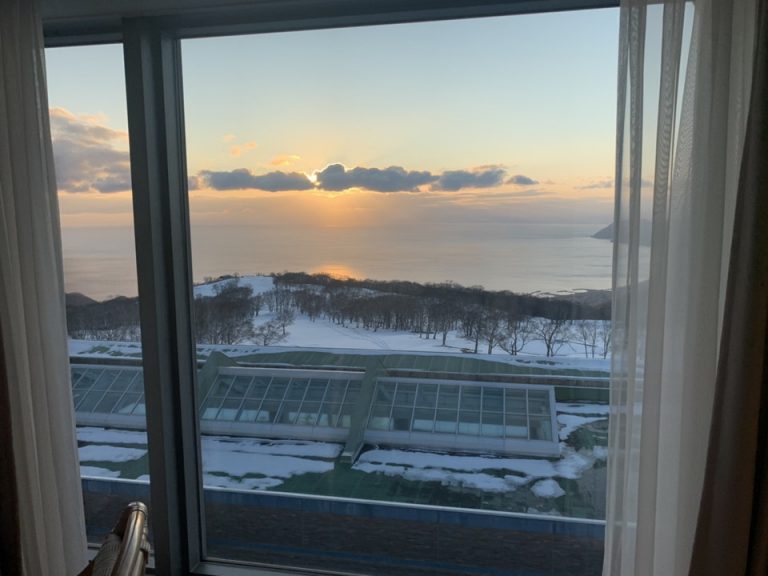 客室からの景色