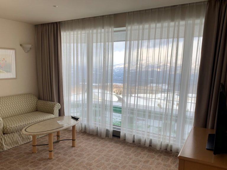 入り口側からの景色