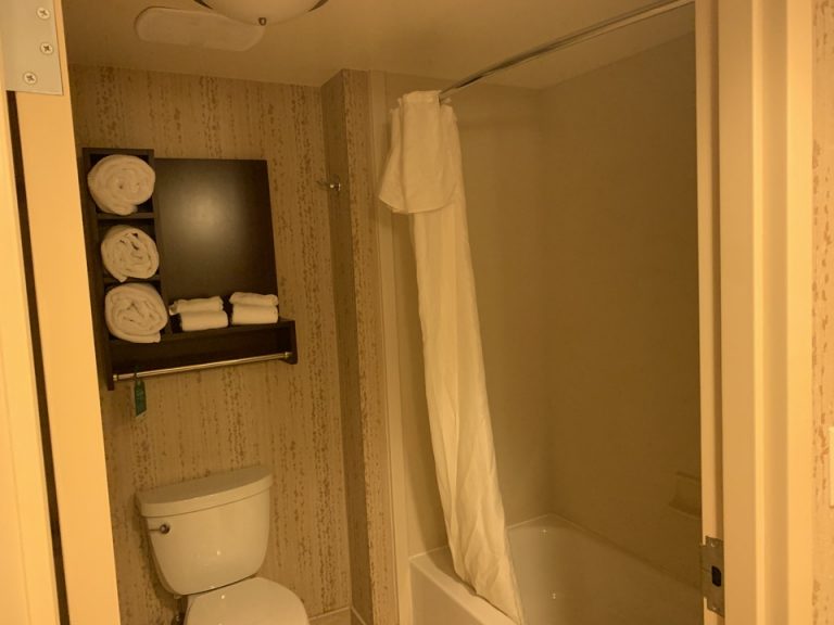 バスルーム入り口から全景