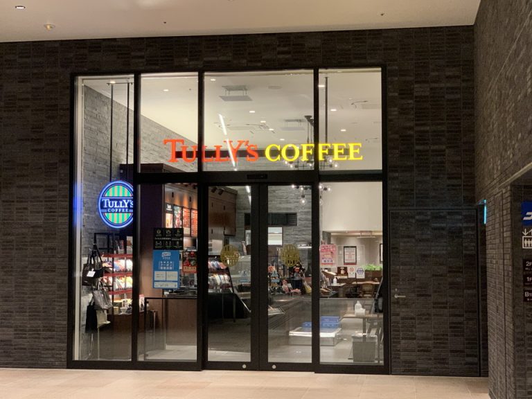 ビル内 コーヒーショップ