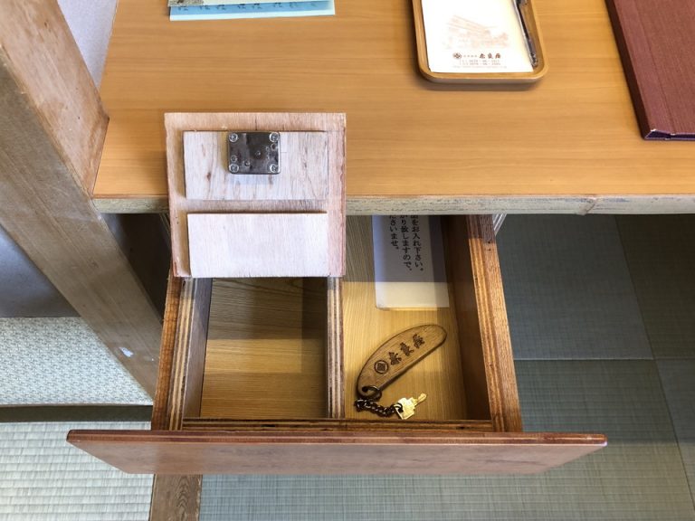 セーフティーボックス(開けた状態)