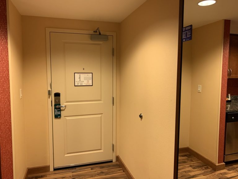 客室入り口内観ドア