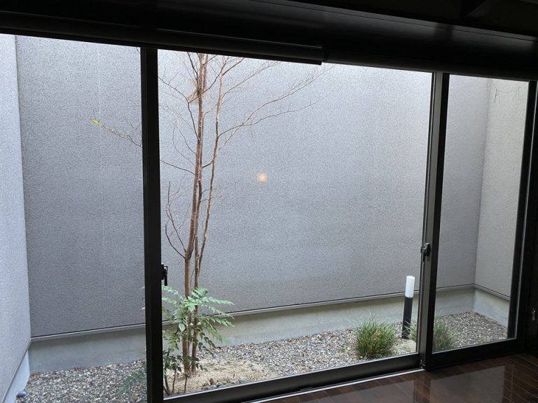 寝室からの眺望