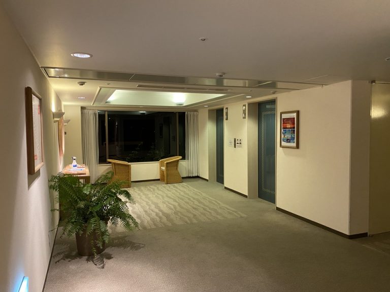 客室階 コーラルウイング(新館)3F エレベターホール